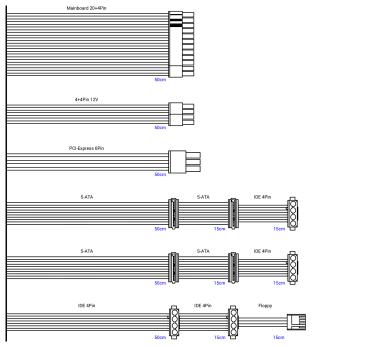 Netzteil ATX 550 Watt HiPower SP-550